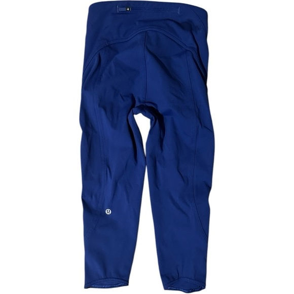 Lululemon Summer Premium Running Athletic Leggings Royal Blue Size 2 NWOT - Picture 5 of 9
